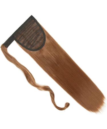 26 Medium Brown Synthetic Wrap Around Ponytail Extension - Clip-in Hairpiece - Buy Online on GoSupps.com