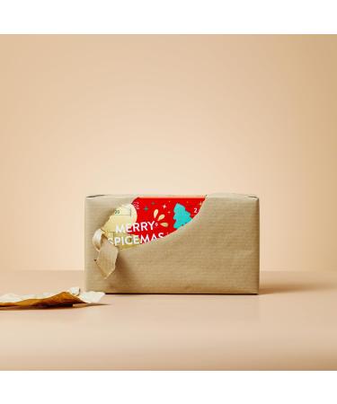 Just Spices Spice Advent Calendar 2023 | 24 Premium Spice Blends & Recipes | Perfect Christmas Gift for Men & Women (Red) - Buy Online on GoSupps.com