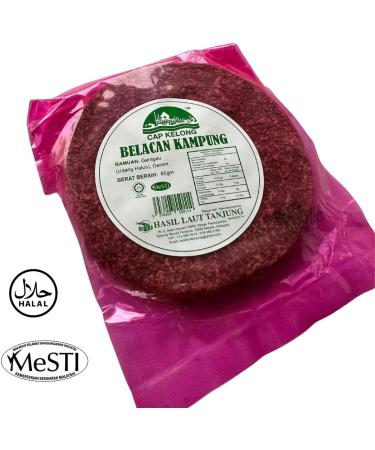  ALIBOOSTER 6 x 60g Belacan Prawn Pasta | Homemade | Fresh | Original Malaysian Halal - Buy Online on GoSupps.com