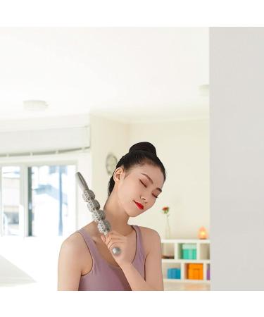 Virtcooy Muscle Roll | Body Shaping Tools - 4-Ball Deep Tissue Massage Roller for Sore Muscles & Stiffness Relief - Buy Online on GoSupps.com