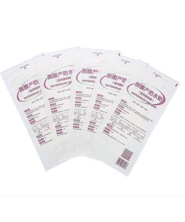 Wound Patch 5Pcs Wound Dressing Patch Wound Protector Patch Wound Dressing Patch Caesarean Postpartum Waterproof Shower Patch