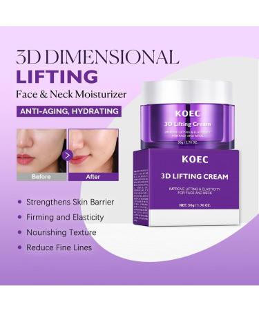 JX JIANGXIN 3D Lifting Cream containing 16-peptide complex for Reduce Wrinkles and Hydrating & Lifting&Firming Anti-Aging cream for Face Neck & Wrinkle Care 1.76 oz. - Buy Online on GoSupps.com