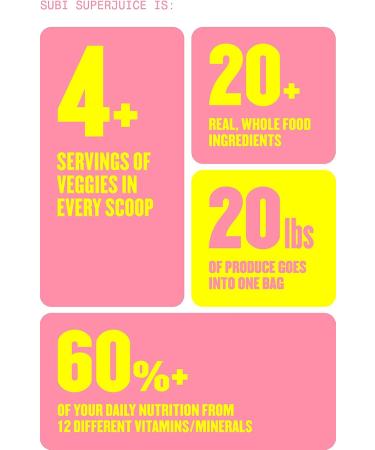 SUBI Best Green Superfood NOT FLAVOURED VEGETABLE AND DAILY GREENS REPLACEMENT Raw Ingredients: Morning Energy Booster 40 Day Supply & Best Green Superfood Peach Morning Energy Booster 40 Day Supply Morning Energy Booster + Energy Booster - Buy Online on GoSupps.com