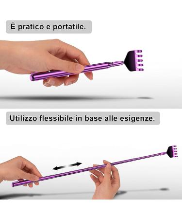Xanewza 4-Piece Portable Back Scratcher & Massager - Telescopic Bear Paw Design for Ultimate Relief - Buy Online on GoSupps.com
