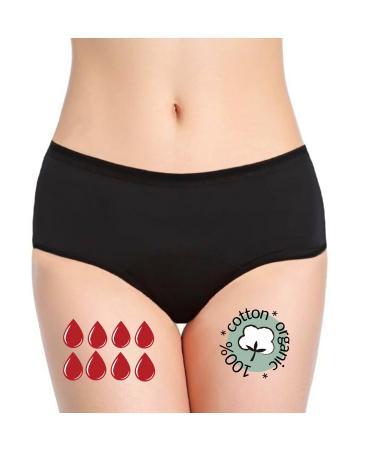 Noblood period underwear 2-3 tampons - washable - cotton - ecologically - menstruation - underwear for the period - period - periode briefs - absorbing - girls - XXS / 3XL Ultra L - Buy Online on GoSupps.com