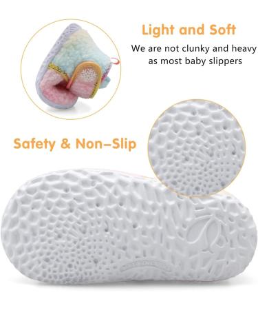 JIASUQI Baby Winter Boots - Soft Infant House Slippers, Anti-Skid Crib Shoes 6-12 Months - Unisex Warm Socks - Buy Online on GoSupps.com