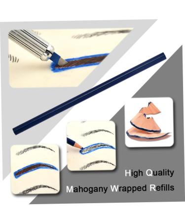 Beavorty 3pcs Pencil Microblading Blue Kit Cup Practice & Skin Eye D Embroidery Coffee Manual Eyebrow - Buy Online on GoSupps.com