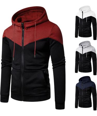 Men's Zip Up Hoodie Sweatshirt - Long Sleeve Graphic Pullover for Halloween, Fashionable Casual Sweatshirt Jacket - Buy Online on GoSupps.com
