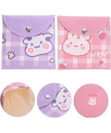 Goohochy Ladies Tie 2-Piece Cushion Bag - Large Capacity Menstrual Pillow Container & Decorative Period Bag for Girls - Buy Online on GoSupps.com