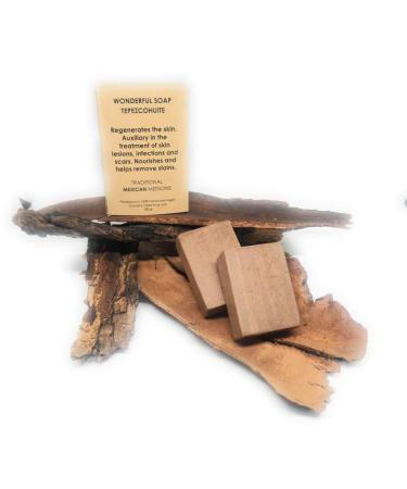 KNatural Tepezcohuite Soap Skin Care An Aclarant and Regenerater Made In Mexico