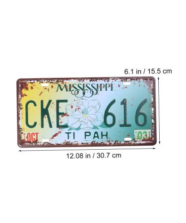 ABOOFAN Emblems Family Wall Decor The Office Decor Friend Iron Painting The Sign Vintage License Plate - Buy Online on GoSupps.com