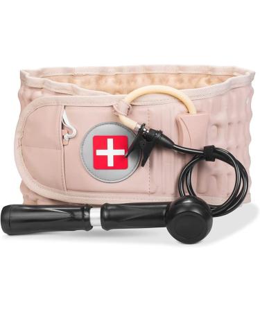 Eayh decompression back belt spine-air traction belt for pain relief in the lower back back support and lumbar vertebral traction belt (29 49 inch waist)