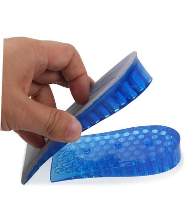 FRCOLOR Invisible Heel Pad - Silicone Height Lift Insoles for Comfortable Shoes | Unisex Honeycomb Shoe Inserts - Buy Online on GoSupps.com