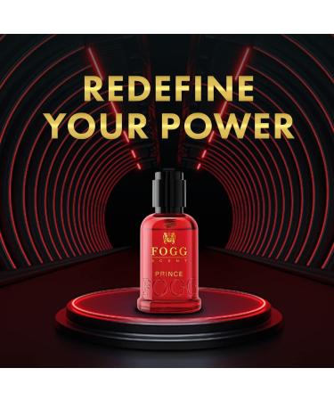 FOG'G Men Spray Scent Prince Perfume Long-Lasting Fresh & Powerful Fragrance Spray Eau De Parfum 30Ml. - Buy Online on GoSupps.com