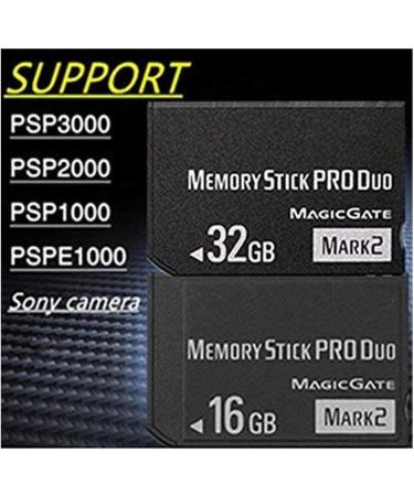 Huadawei 16GB MS(Mrak2) MemoryStick Pro Duo HX High Speed Memory Card for Sony PSP 1000 - Essential Accessory - Buy Online on GoSupps.com