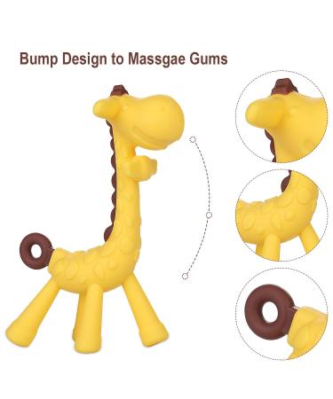 Bite Ring for Babies - Soft Silicone Teething Toys by Fishing Bliss | Oball Classic - Flexible & Easy to Use Toddler Teether - Buy Online on GoSupps.com