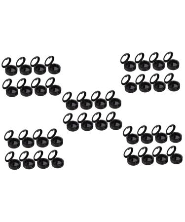 NOLITOY 40 Pcs Empty Eye Shadow Box Mini Plastic Containers Eyeshadow Case Empty Makeup Case Cosmetic Cream