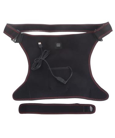 Heated hip bandage heated thigh bandage Hip strap 3 vibration modes adjustable pain relief thigh hot compress brace 5V