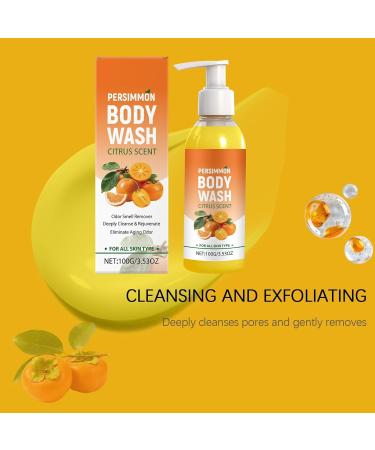  XINRAN Set of 4 anti-odor body shower gels khaki shower gel gentle moisturizing soap against urine odor for seniors deodorizing soap for underarms intimate area bikini area odor of - Buy Online on GoSupps.com