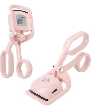 Qukaim Heated Lash Curler Heated Eyelash Curler Electric Mini Lash Curler with 3 Gears Temperature Control Portable USB Pink - Buy Online on GoSupps.com