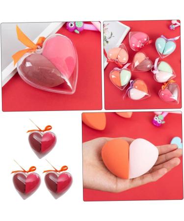 Didiseaon Shampoo 3 Boxes Heart-shaped Makeup Sponge Cosmetic Puff Girl Makeup Sponge Cosmetic Sponges Eyeshadow Powder Puff Makeup Egg Travel Skin Care Hydrophilic Polyurethane Lip Gloss - Buy Online on GoSupps.com