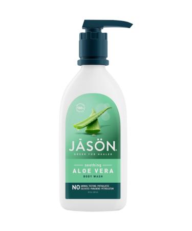 JASON Natural Body Wash & Shower Gel  Soothing Aloe Vera  30 Oz