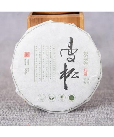 HQZM Yunnan Mansong Yibang Puer Raw Tea Cake 200g 100g*2 Large Leaf Old Tree Tea Raw Tea With Large Leaf - Buy Online on GoSupps.com