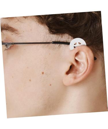 Osaladi 20 Pairs Anti-Slip Glasses Bracket Sleeves - White Earshots Cozy Gel Holders for Glasses & Earrings Replacement 1.5x1.5cm - Buy Online on GoSupps.com