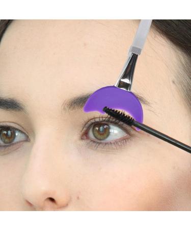 kinrguiyuez Eyeliner Templates Multifunctional Eye Makeup Tool Multifunctional Eyeshadow Applicators Monitor Eye Makeup Templates for Eyeliner Eyelash Eyeshadow Purple - Buy Online on GoSupps.com