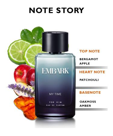 AARVVINTA CRAFT My Time for Him Perfume for Men - 100ml | Premium Eau de Parfum | Ambery and Chypre Fragrance Liquid - Buy Online on GoSupps.com