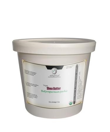 Organic Refined Shea Butter Unscented & Smooth Texture Premium Cosmetic Grade Shea Butter for Skincare Hair Care Soap Making Lotions Balms & DIY Formulations | France (Net Wt: 0.8 kg / 1.7 lb) 27.2 Ounce (Pack of 1)