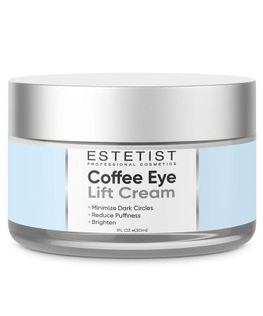 Estetist Caffeine Infused Eye Lift Cream & Neck Firming Bundle for Tightening & Lifting Sagging Skin - V Shaped Slimming Face Mask Included - Buy Online on GoSupps.com
