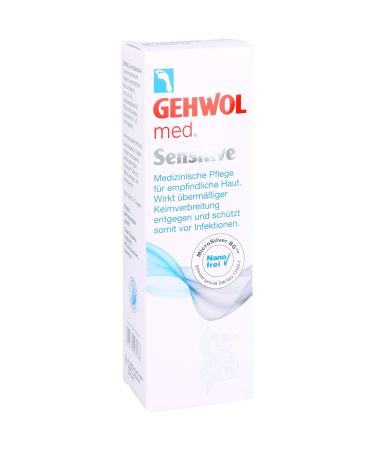 Buy GEHWOL MED Sensitive Cream 125ml - Soothing Relief for Sensitive Skin | International Shipping Available - Buy Online on GoSupps.com