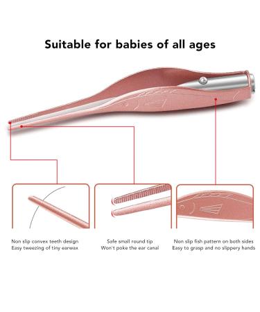 Aluminium Alloy Ear Wax Remover Set with Light, Tweezers & Storage Box - Ear Cleaning Tool Kit for Men & Women - Buy Online on GoSupps.com