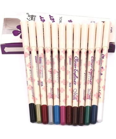 Healvian 36 Pcs Eye Shadow Pen Eyeliner Pencils Green Eyeliner Pencils Brown Pencil Eyeshadow Eyebrow Pencil 1 count (Pack of 1) As Shownx3pcs - Buy Online on GoSupps.com