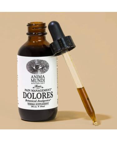 Anima Mundi Dolores Tonic - Herbal Pain Management Supplement Drops (2oz) | International Shipping Available - Buy Online on GoSupps.com