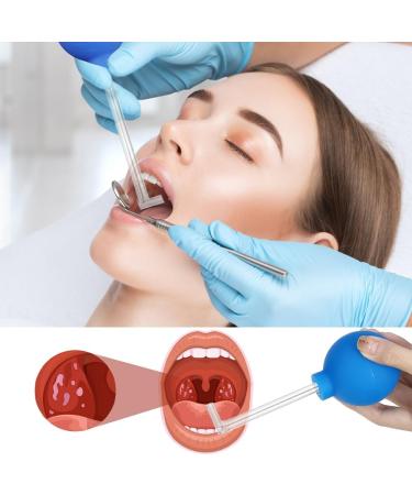 Riisoyu Almond Stone Remover Tools - Tonsil Cline Cupping Glass with Suction Pipette for Fresh Breath & Oral Care - Buy Online on GoSupps.com