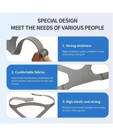 Headgear Strap for ResMed, Philips Respironics CPAP Masks (2 Pack) - Buy Online on GoSupps.com