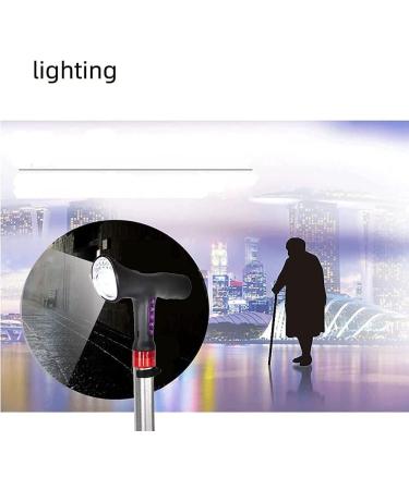 Canes Elderly Crutches - Cane Seniors Smart Crutches 5 Colors Lti-Function Retractable Walking Stick Adjustment Range 71.5Cm-89.5Cm decorate Selfless dedication - Buy Online on GoSupps.com