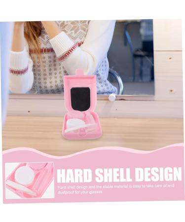 Homsfou Contact Lens Organizer Box - 2 Sets with Mirror & Container for Colored Lenses - Stylish Ice Cream Design Travel-Friendly Lens Holder - Buy Online on GoSupps.com