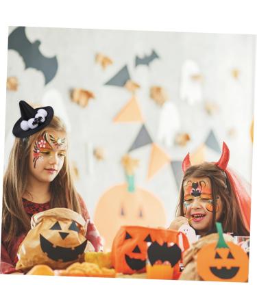 KONTONTY Witch Hat Barrettes Witch Hat Hairpins Black Hair Clips Cosplay Costume Props Headband Black Mini Hat Decor Witch Party Hats Mini Witch Has Women's Accessories Satin Halloween - Buy Online on GoSupps.com