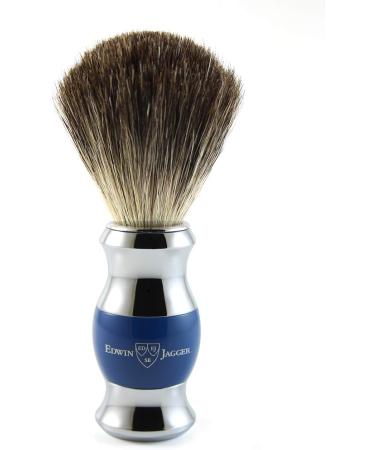 Edwin Jagger Blue Diffusion 36 Series Shaving Set | Double Edge Safety Razor & Pure Badger Brush - International Shipping Available - Buy Online on GoSupps.com