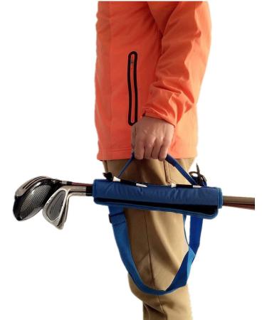 FINGER TEN Golf Club Bag Mini with Ball Pouch - Lightweight 2-Layer Design for Men, Women, and Kids - Ideal for Driving Range and Course Training - Black (1 Pack) - Buy Online on GoSupps.com