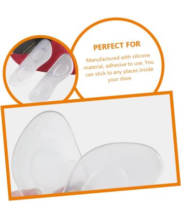 Buy FOMIYES Comfortable Heel Stickers | Self-Adhesive Silicone Liners for Daily Comfort | Wear-Resistant Replaceable & Portable Heel Cushions | International Shipping Available - Buy Online on GoSupps.com