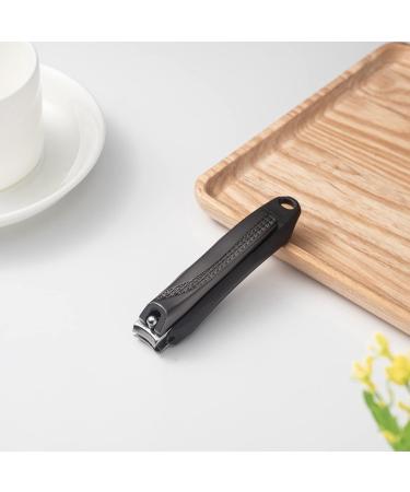 Bezox Nail Clipper with Catcher & Built-in File - Splash-Free Finger Nail Cutter for Perfect Manicure | International Shipping Available - Buy Online on GoSupps.com
