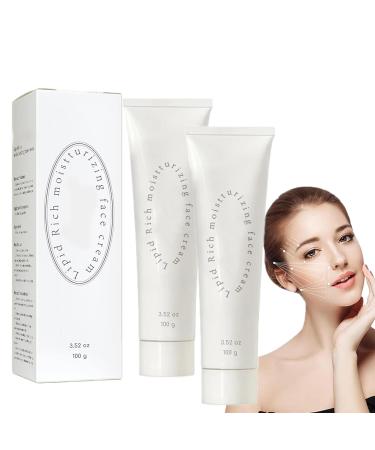 Instant Moisturizer Cream 3.5oz Skin Face Moisturizer Hydrating Facial Cream for Sensitive Skin Water-oil Balance & Panthenol for All Skin Natural Moisturizer Face Cream
