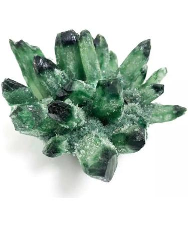 Room Decoration Natural Green Phantom Quartz Crystal Cluster Gemstone Geode 300g-700g 1pc (Size : 1PC 400G-480G) - Buy Online on GoSupps.com