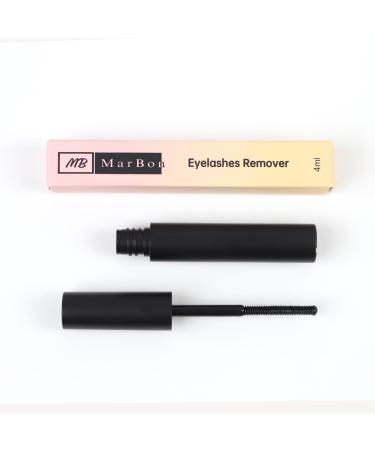 MarBon Eyelash Extension Remover - lash remover for cluster lashes. oil remover for diy lash extension at home. eyelash remover - lash cluster remover- eyelash glue remover. Transparent