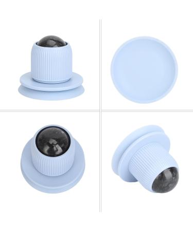 Massage Rollerball Manual Muscle Massage Device for Neck & Shoulder Relief | Reduce Fatigue & Promote Relaxation (Blue) - Buy Online on GoSupps.com