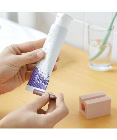WolfuM Toothpaste Squeezer | Creative Clip for Easy Toothpaste Dispensing | Dark Blue NO4 - Perfect for Facial Cleanser & Bathroom Use - Buy Online on GoSupps.com